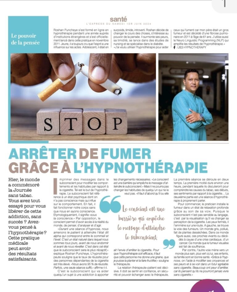 UB3 HYPNOTHERAPY